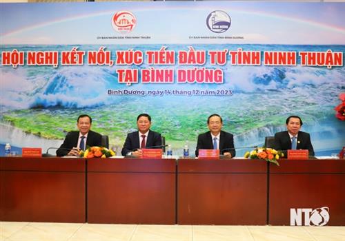Hội nghị kết nối, xúc tiến đầu tư vào tỉnh Ninh Thuận tại Bình Dương